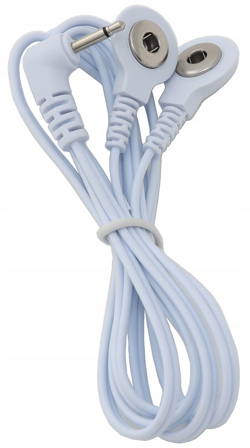 CABLE ELECTROSTIMULATOR JACK 2.5 SNAP 3.5