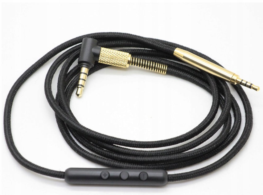 CABLE FOR BOSE QC35 II QC25 QC45 HEADPHONES + REMOTE CONTROL 2.5mm to 3.5mm Brand DXS