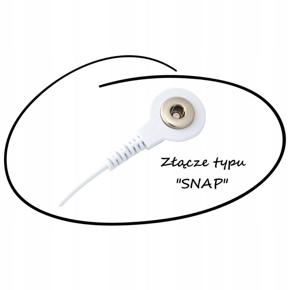 CABLE FOR ELECTROSTIMULATOR AS-2016 JACK - SNAP 3.5mm Manufacturer code AS-JS