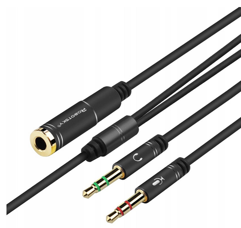 CABLE FOR STEELSERIES ARCTIS 1 3 5 7 9 PRO HEADPHONES DUAL CABLE Brand moXomi