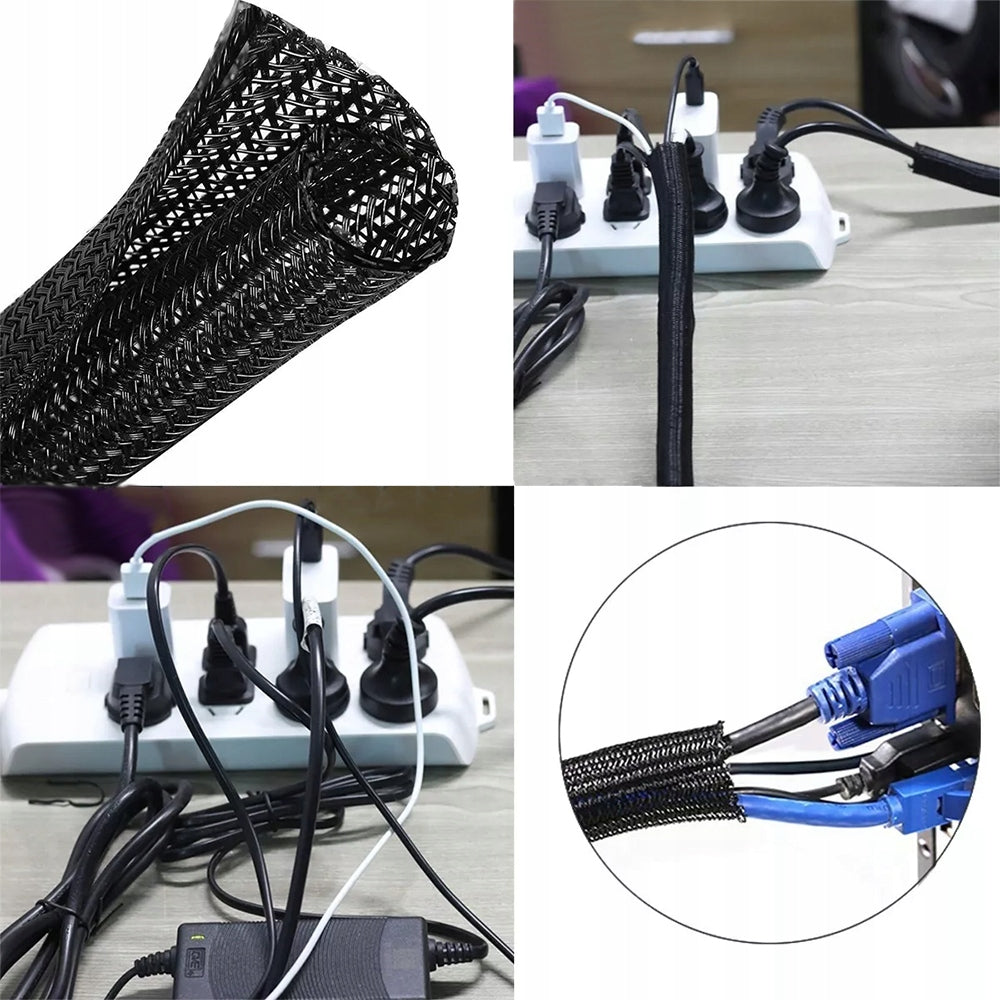 CABLE GRILLE ORGANIZER 30-45mm BRAID COVER 3m Manufacturer code SCS-032MM-3M-B