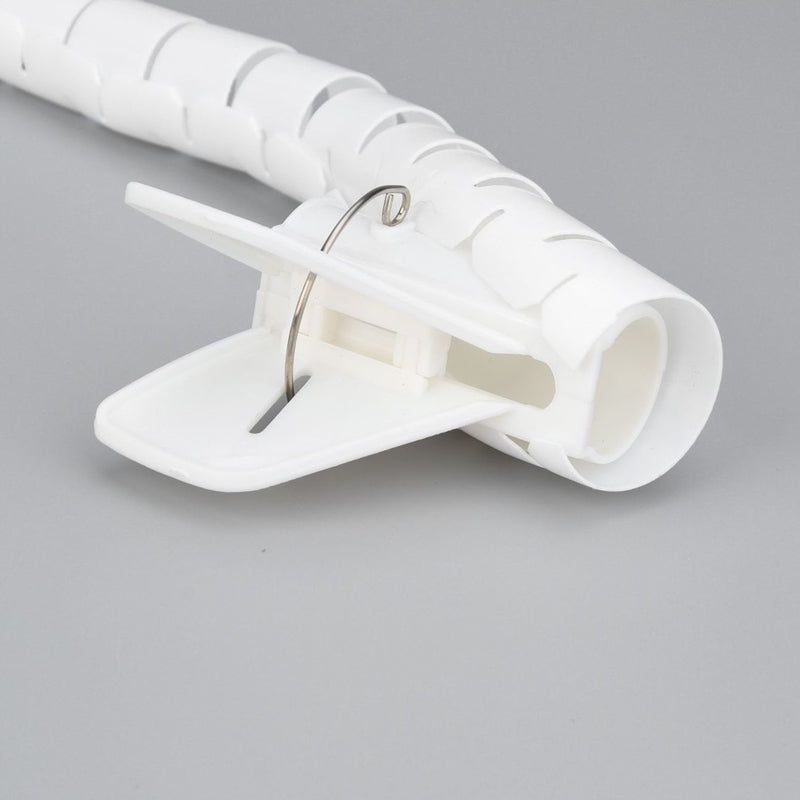 CABLE GRILLE ORGANIZER CABLE COVER 3M WHITE | LARGE SET Brand no brand