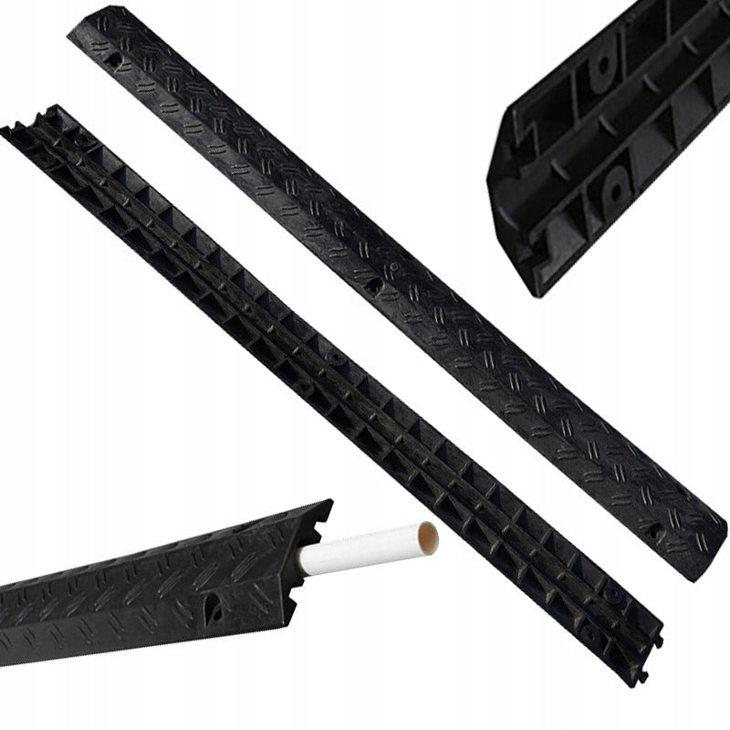 CABLE INRUN BLACK THRESHOLD GRILLE COVER CABLE PROTECTION 100cm