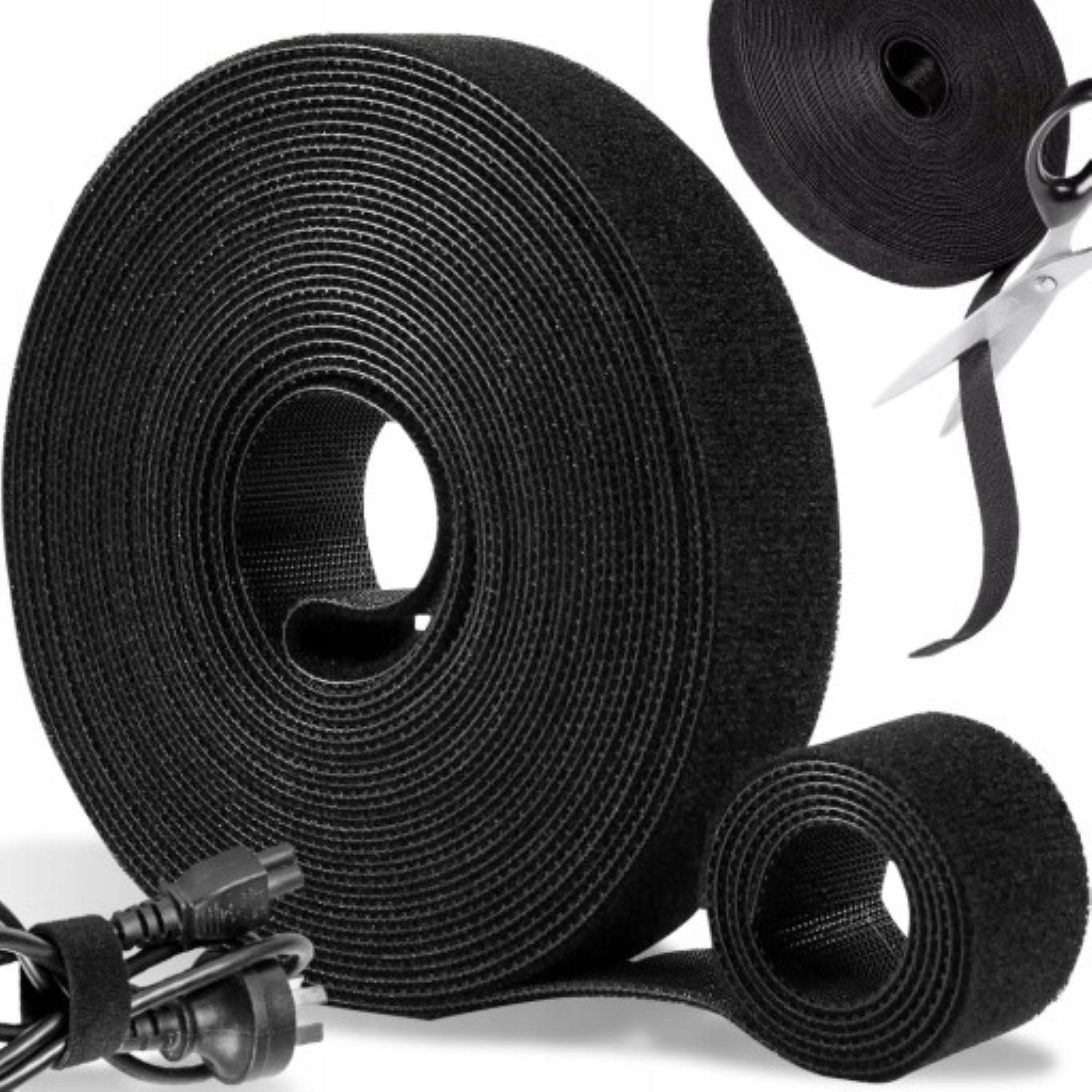 CABLE ORGANIZER BAND VELCRO TAPE FOR CABLES 50 CM ADJUSTABLE