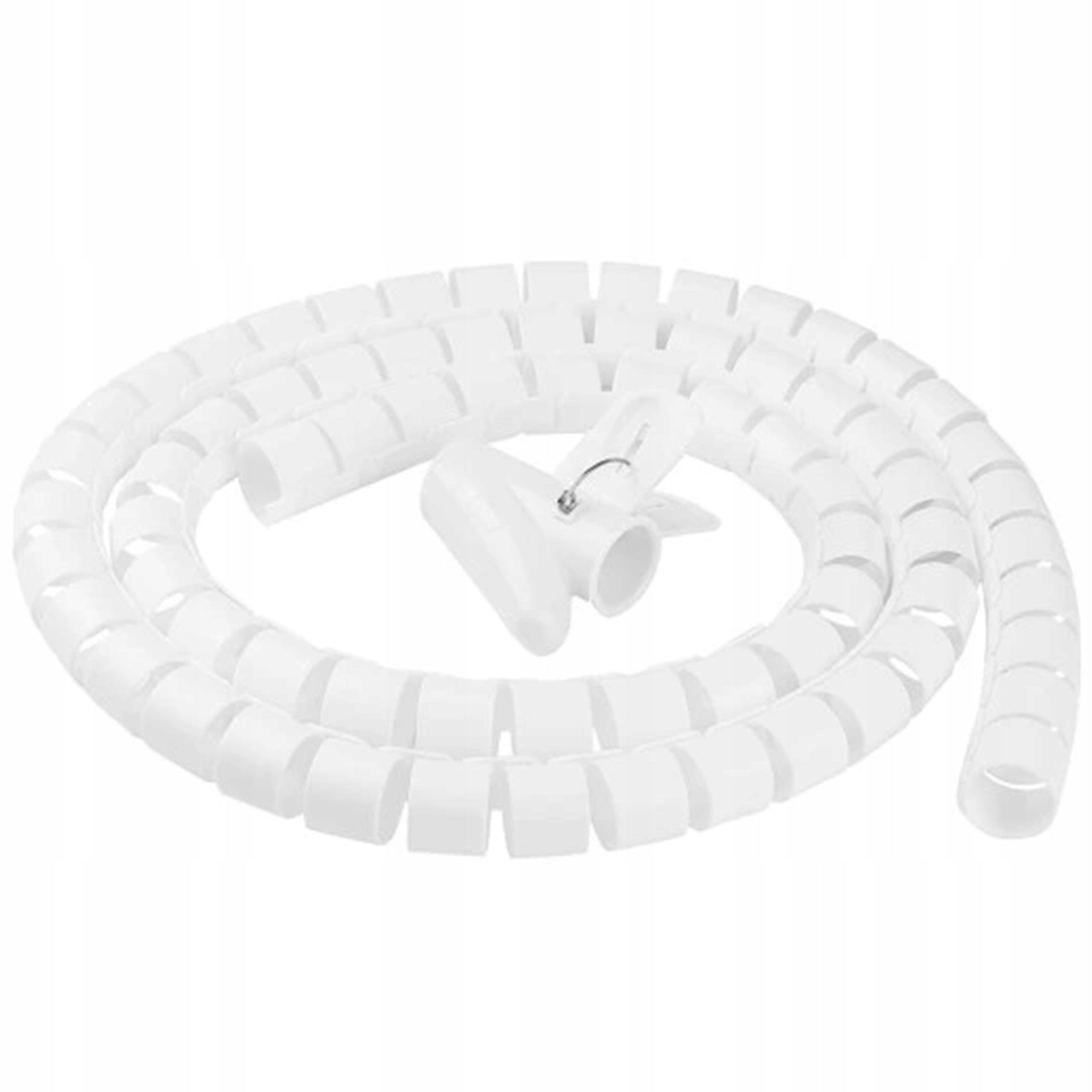 CABLE ORGANIZER CABLE COVER - SPIRAL WRAP 25mm 5m+ CLAMP Certificates of conformity CE