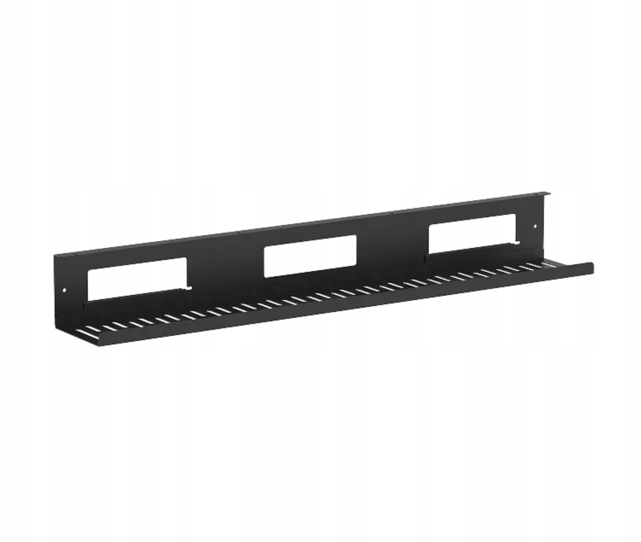 CABLE ORGANIZER CMP051L 80×12×10 CM BLACK GRILLE FOR DESK 2KG