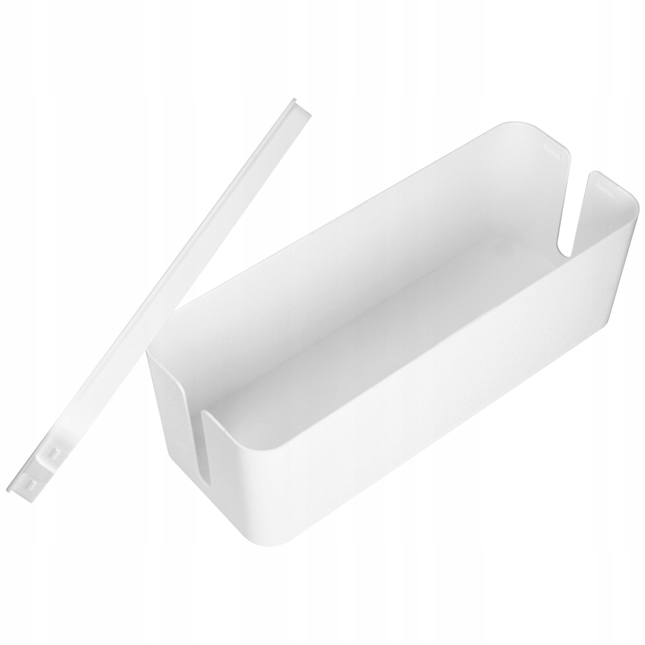 CABLE ORGANIZER CONTAINER CABLE BOX EXTENSION CORDS WHITE L Model CB-1/W
