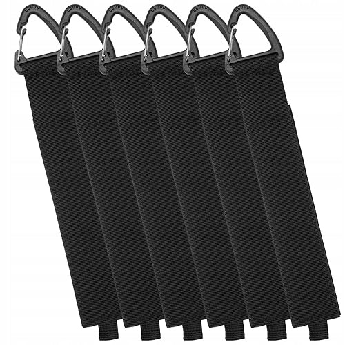 CABLE ORGANIZER EXTENSION CORDS NYLON 6PCS VELCRO WORKSHOP HOME