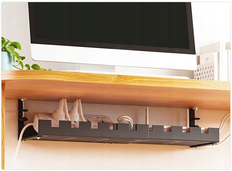 CABLE ORGANIZER GRILLE HOLDER SHELF ADJUSTABLE UNDER DESK TOP Customs tariff code 73249000