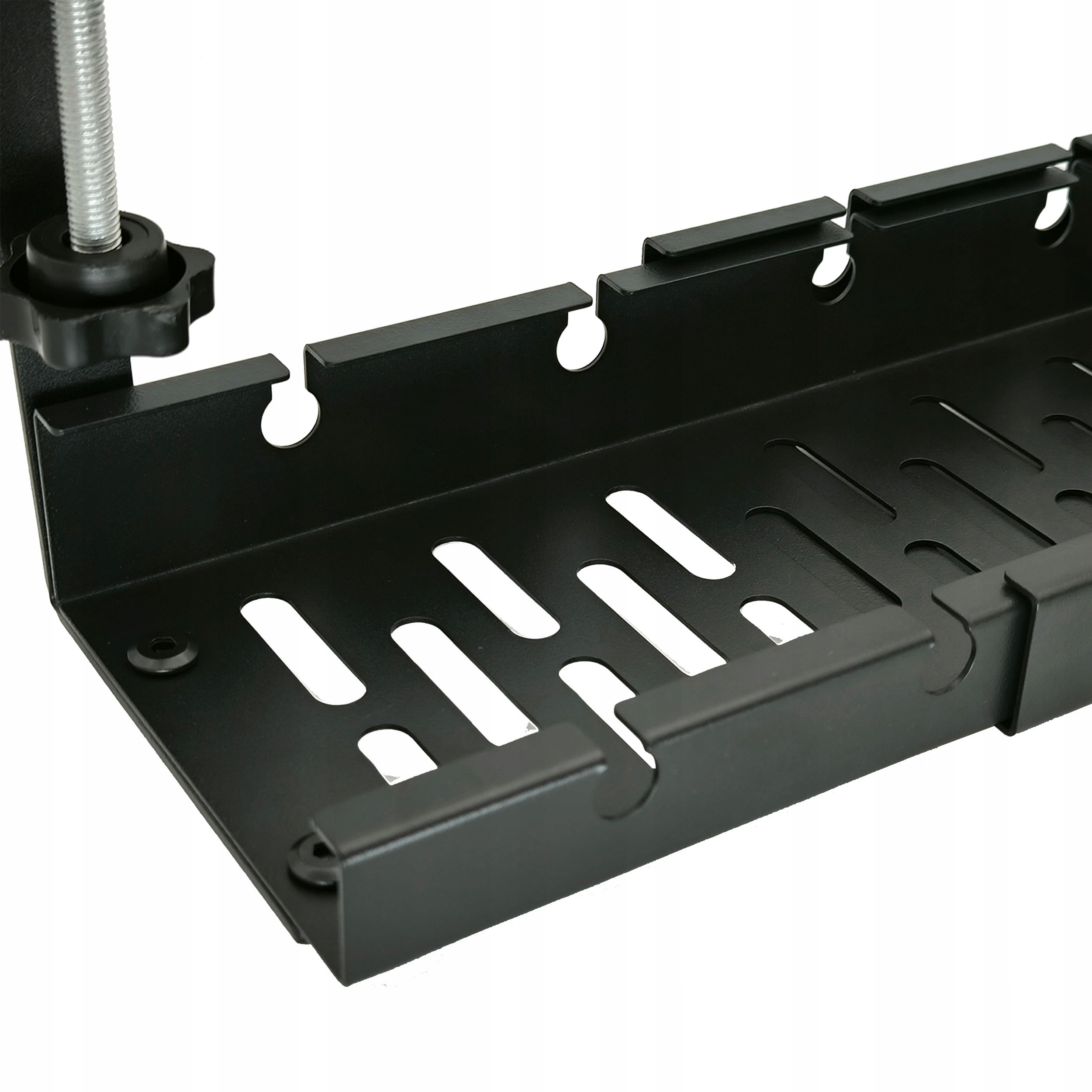 CABLE ORGANIZER GRILLE HOLDER SHELF ADJUSTABLE UNDER DESK TOP Packaging status original