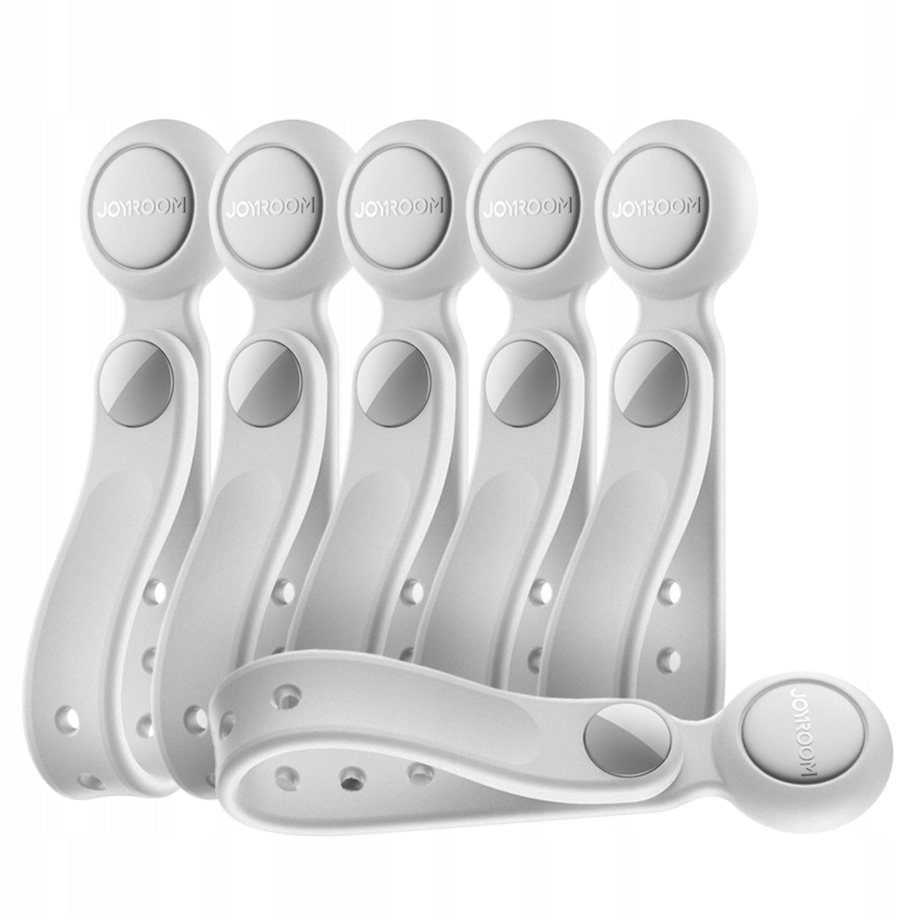 CABLE ORGANIZER JOYROOM JR-ZS422 SILICONE BAND, WITH MAGNET, SET OF 6
