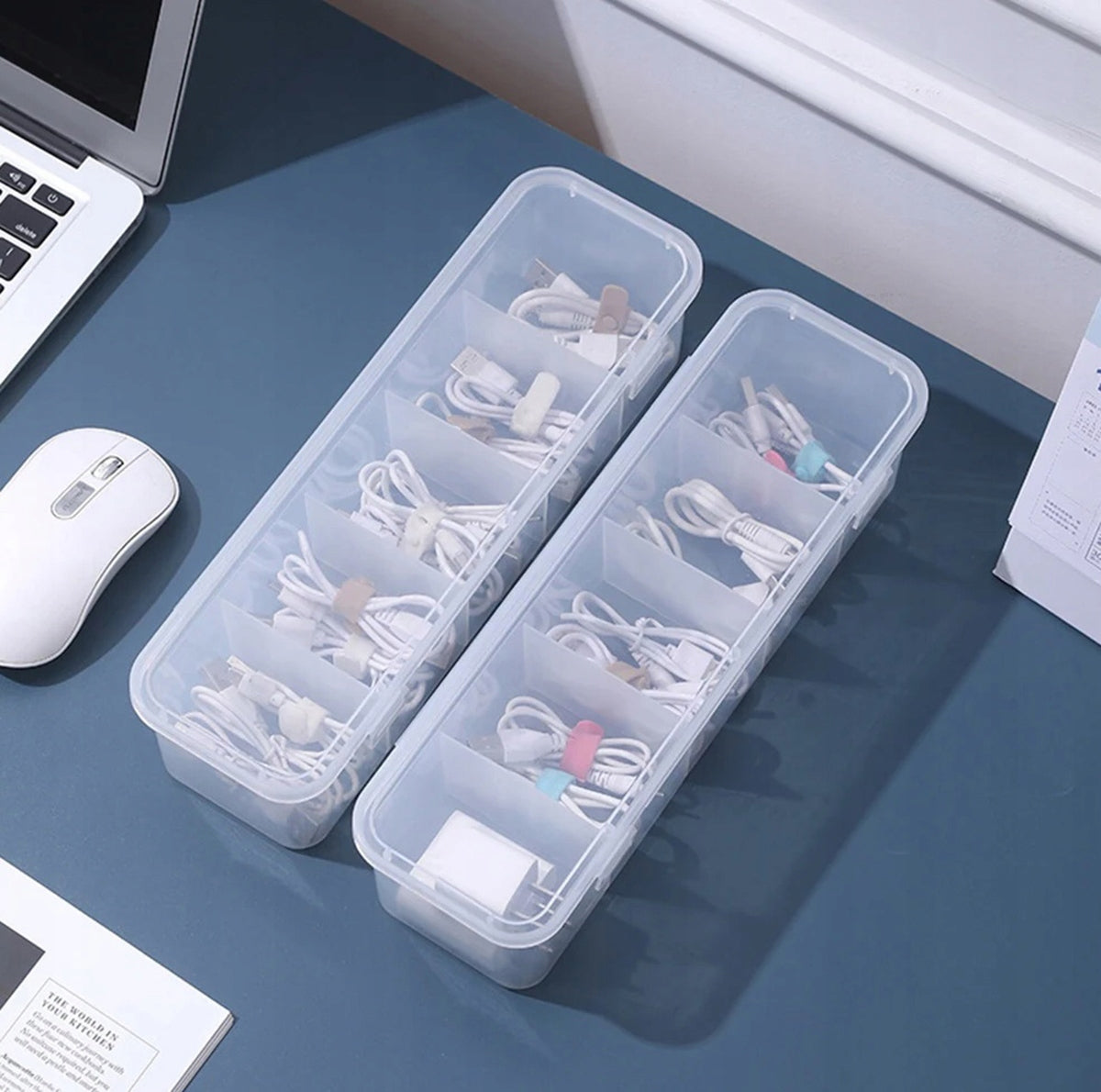 CABLE ORGANIZER Product weight with unit packaging 0.15 kg