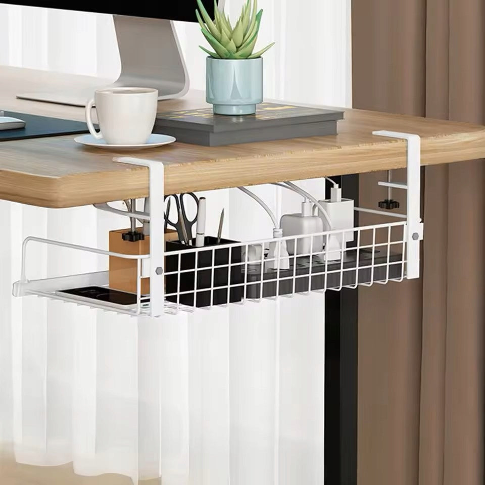 CABLE ORGANIZER SHELF BALT HANGER DESK GRILLE METAL HOLDER Brand Simplo