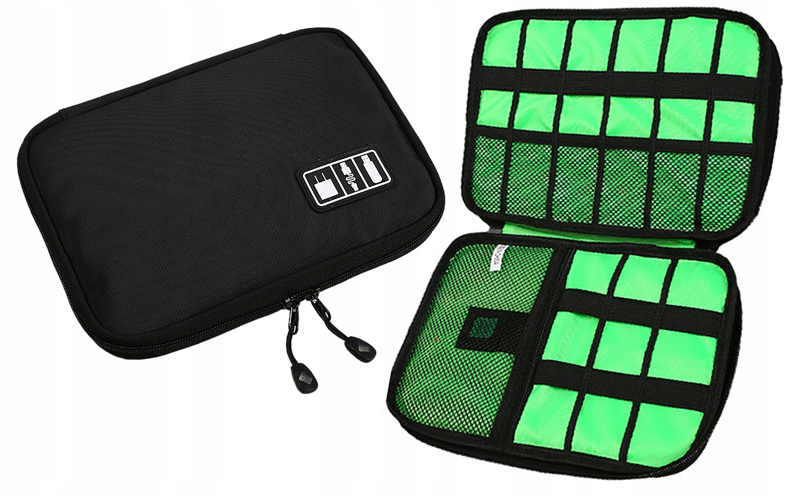 CABLE ORGANIZER TRAVEL BAG CHARGER CASE SD CARD DRIVES AND MORE Brand no brand