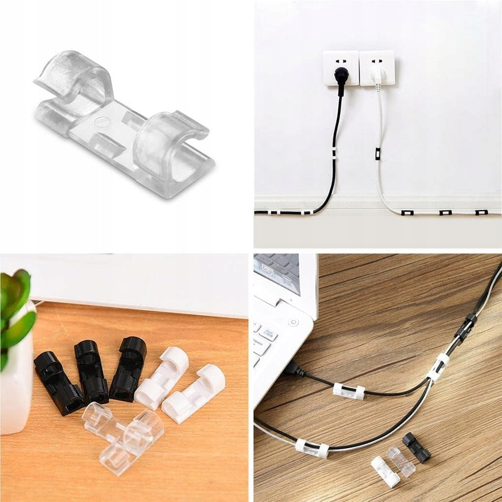 CABLE ORGANIZER WIRE GRILLE SET SELF-ADHESIVE BAND Brand KarKraft