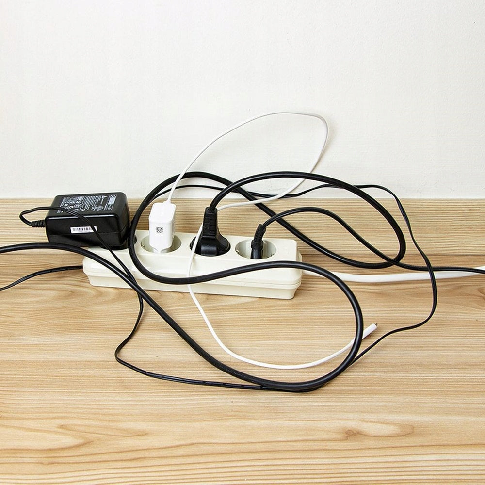 CABLE Organizer Box Storage Container Strip Office Extension Cord Model 569618