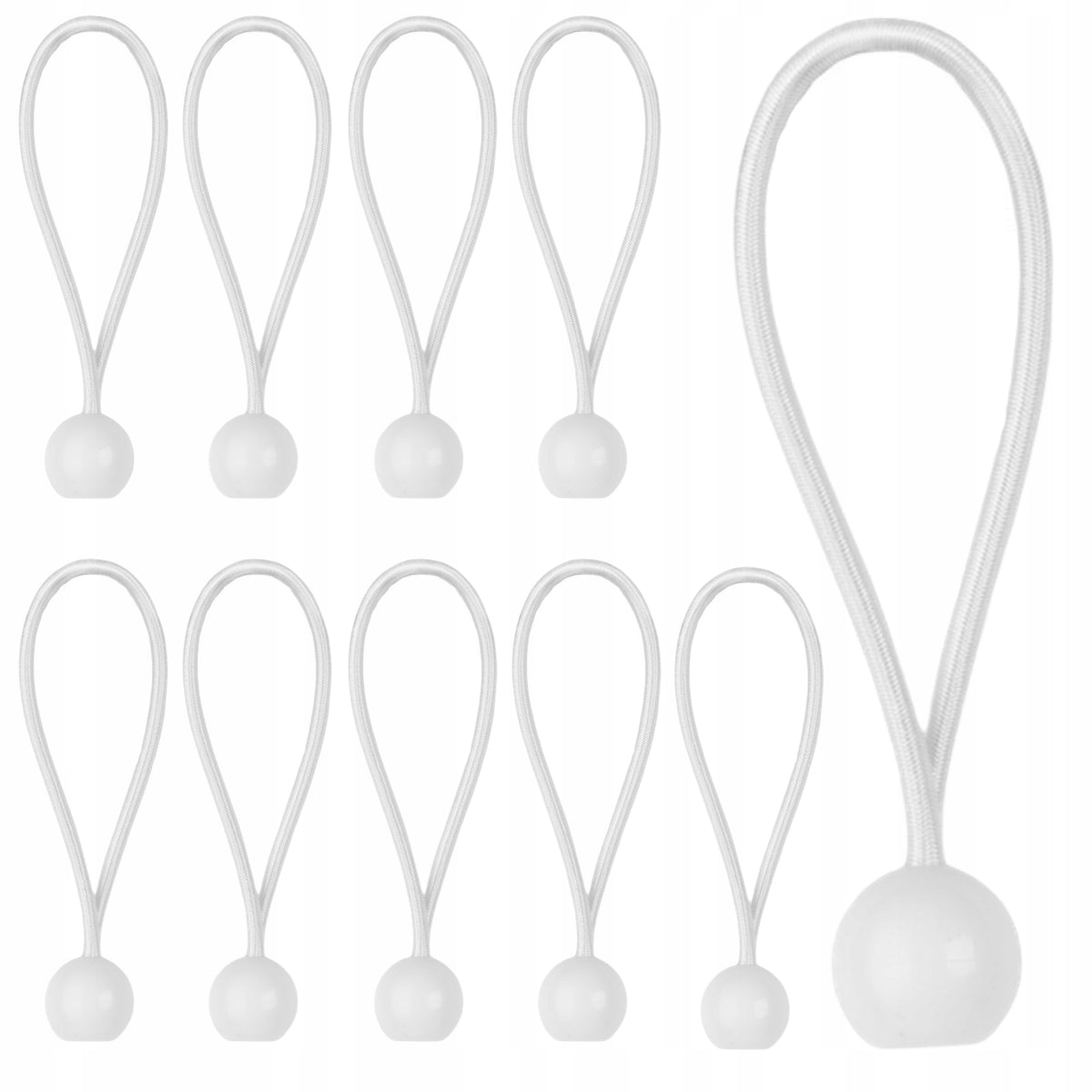 CABLE RUBBER Fastening Plandek Elastic Bungee 10pcs