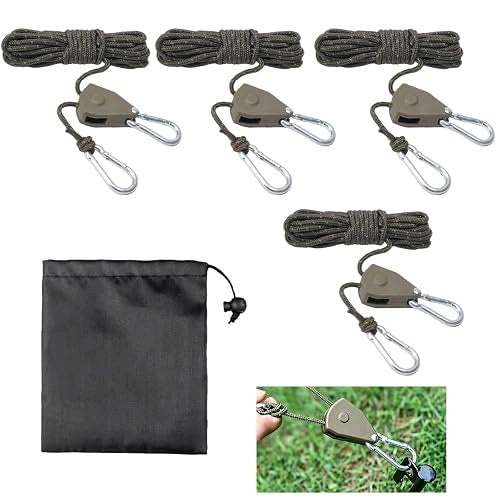 CABLE TENSIONERS FOR CAMPING TENT 4M SET OF 4 ADJUSTABLE Manufacturer code Nieoznaczona