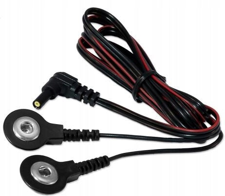 CABLES ELECTROSTIMULATOR TENS SANITAS SEM42 SEM43 SEM44 FEMALE 2PCS Packaging status original