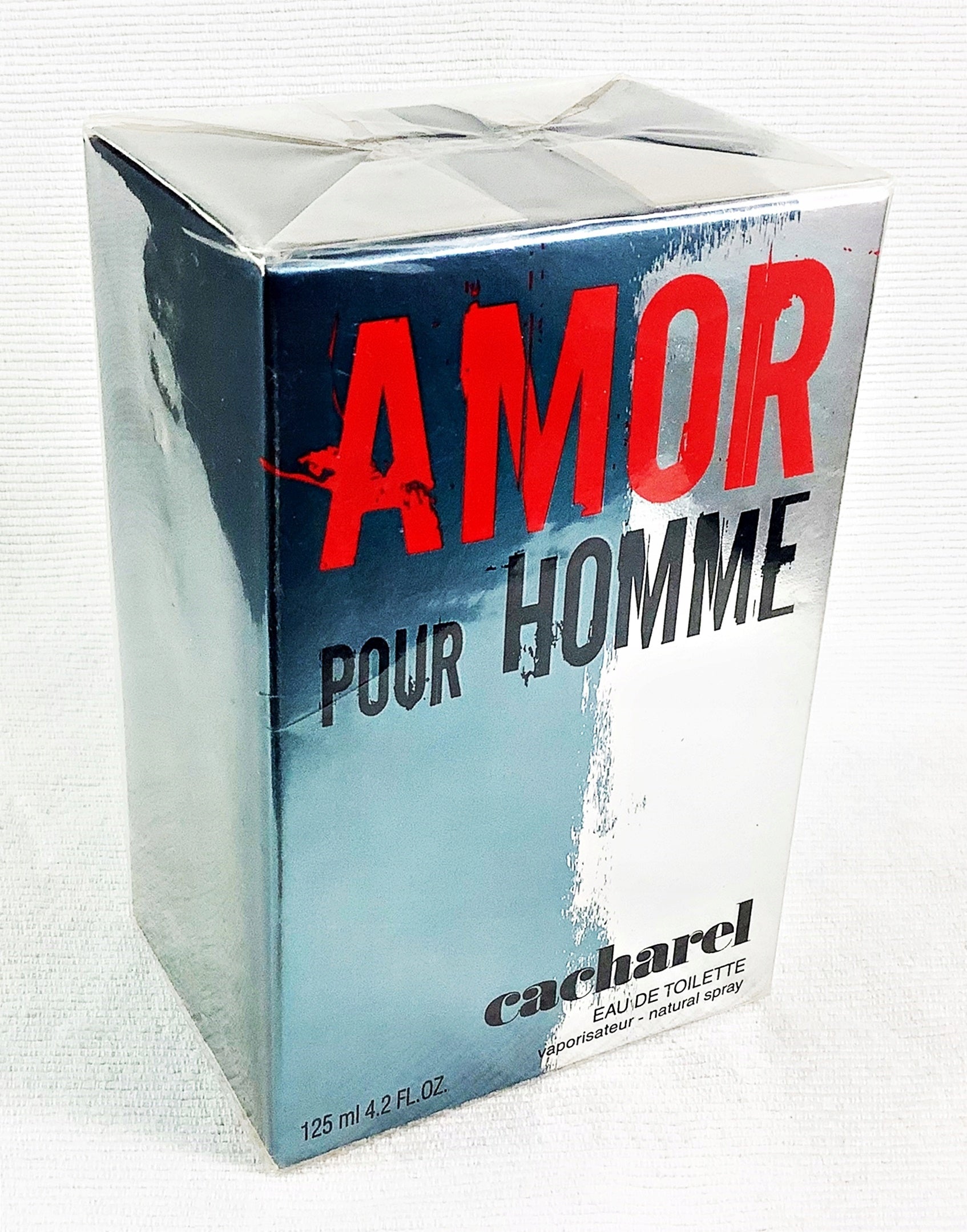 CACHAREL AMOR POUR HOMME 125 ML EAU DE TOILETTE UNIQUE Brand Cacharel