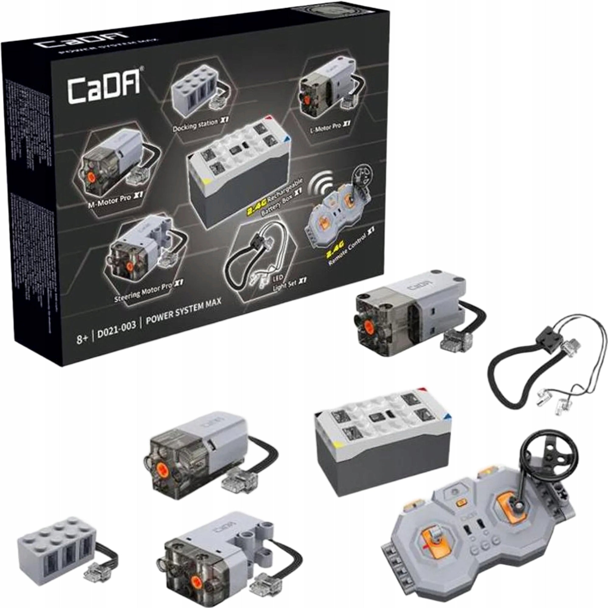 CADA PRO POWER SYSTEM DRIVE RC TO MATRIZE BRICK SETS Brand Cada