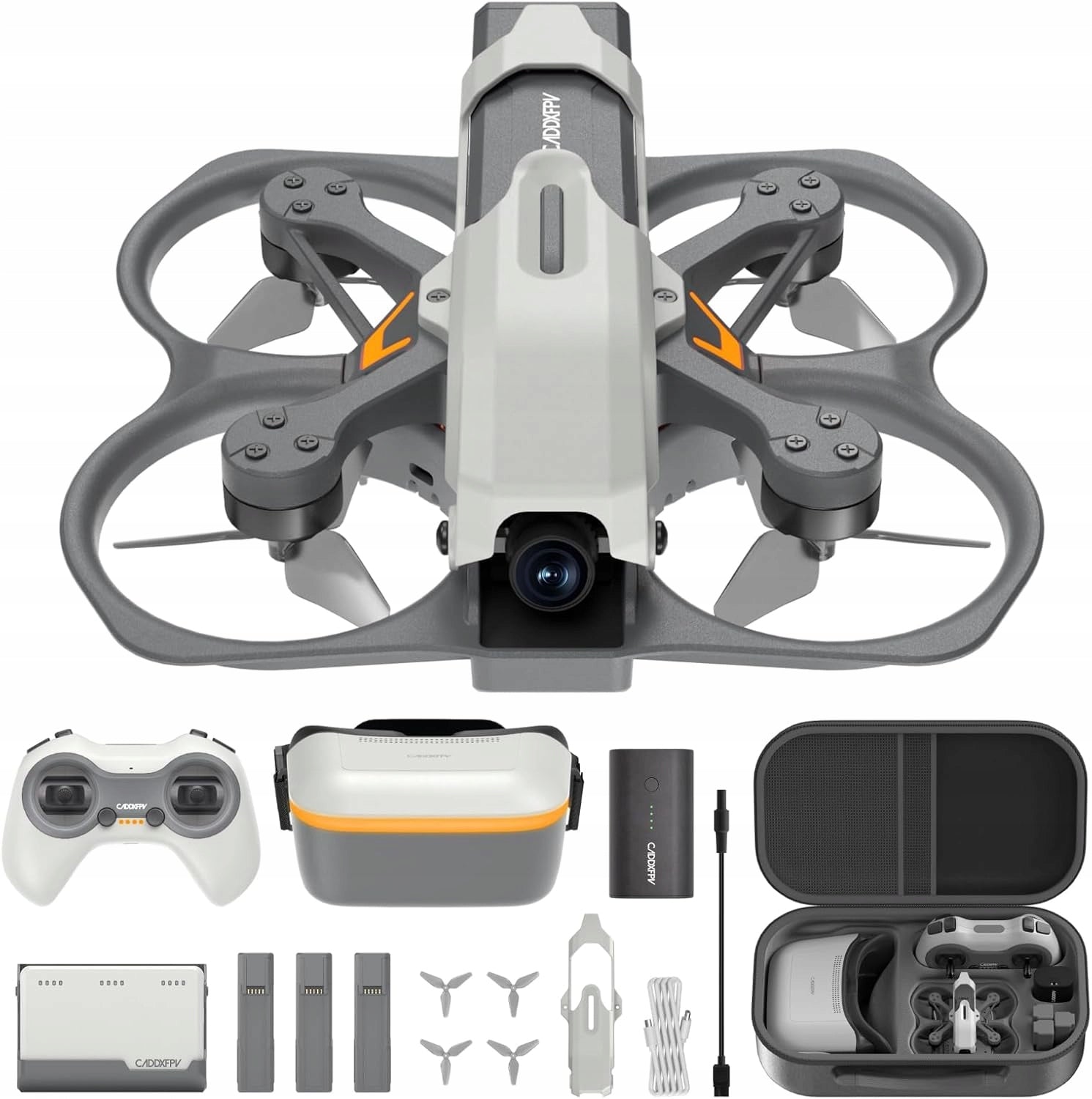 CADDXFPV Protos HD RTF Kit Drone FPV 2,4 GHx ELRS Goggles + Combo Apparatus