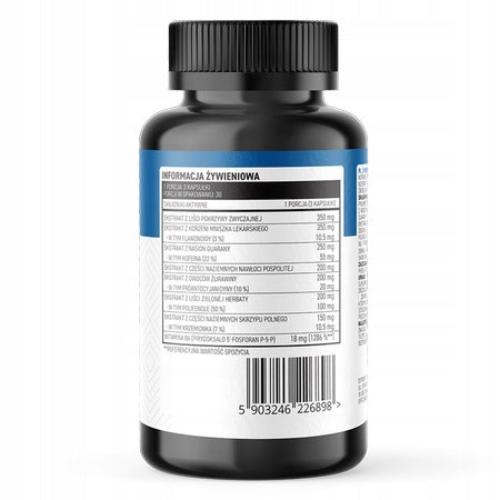 CAFFEINE BURNER OSTROVIT HYDRO OUT DIURETIC 90 CAP Brand OstroVit