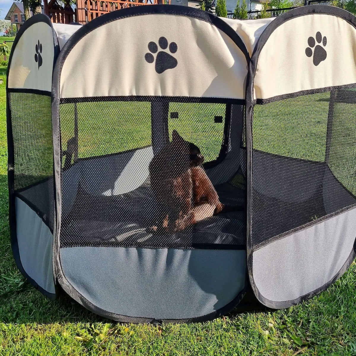 CAGE FOLDING PLAYPEN RABBIT CAT ENCLOSURE BED r.L FOR HOME Manufacturer code PA1024