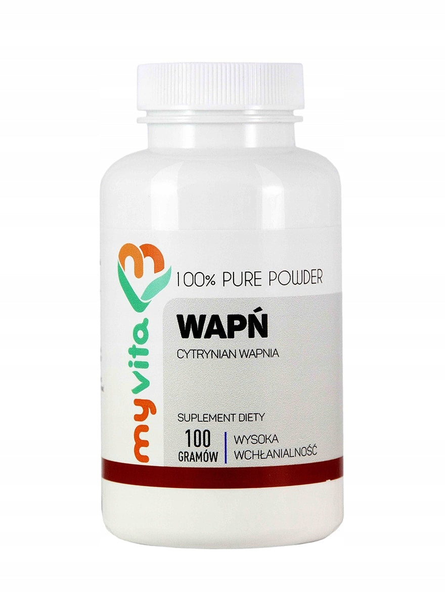 CALCIUM CITRATE 100g PURE 100% CALCIUM MyVita