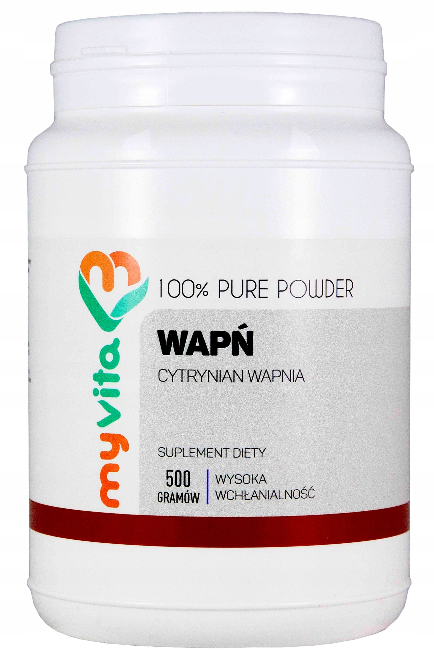 CALCIUM CITRATE 500g PURE 100% CALCIUM MyVita