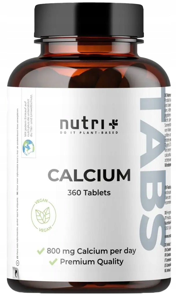 CALCIUM carbonate 800mg WEGE 360tab Nutri-Plus HIGH DOSE EAN (GTIN) 4262506890233
