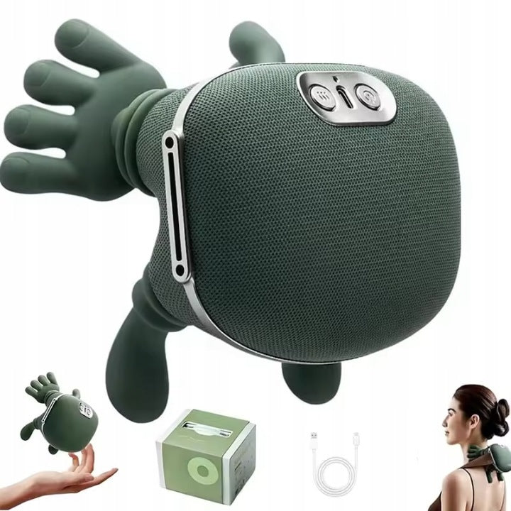 CALF NECK MASSAGER SHIATSU PAWS HEATING KNEADING WIRELESS Manufacturer code 008445 MASAŻER KARKU SZYI RAMION PLECÓW