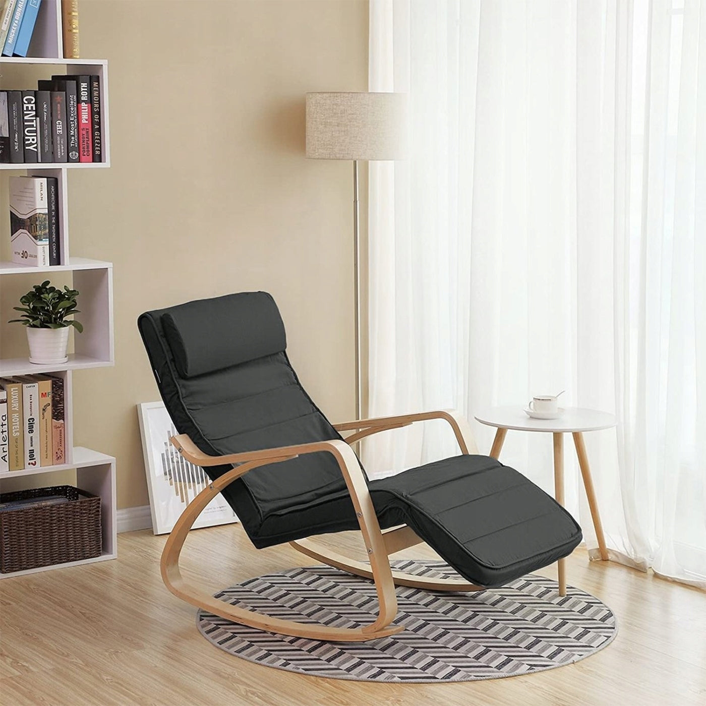 Drehsessel Songmics 115 cm, dunkelgrau 