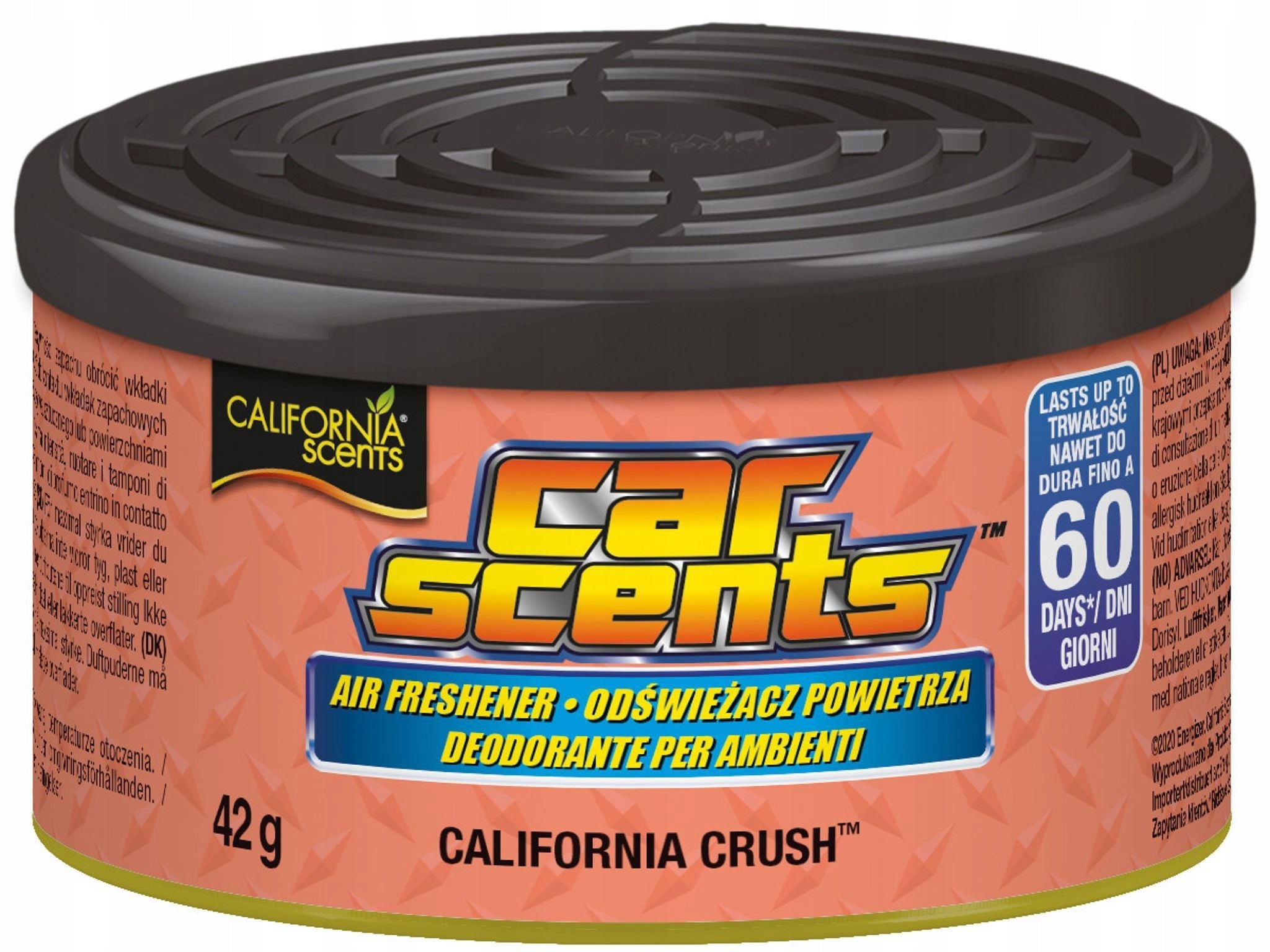 CALIFORNIA SCENTS CALIFORNIA CRUSH - FRAGRANCE CAN 42G 34-005 AMT AMTRA