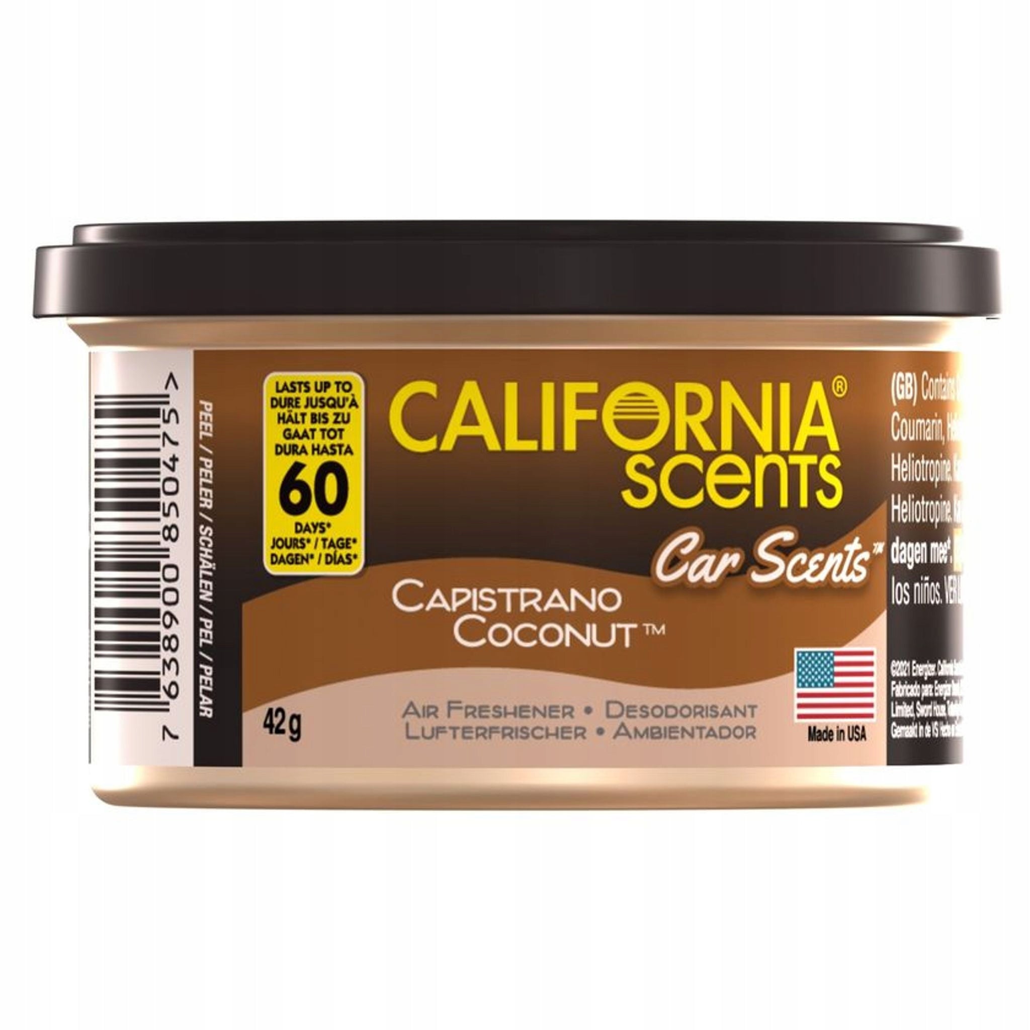 CALIFORNIA SCENTS CAPISTRANO COCONUT DETAILING SCENTED CAN