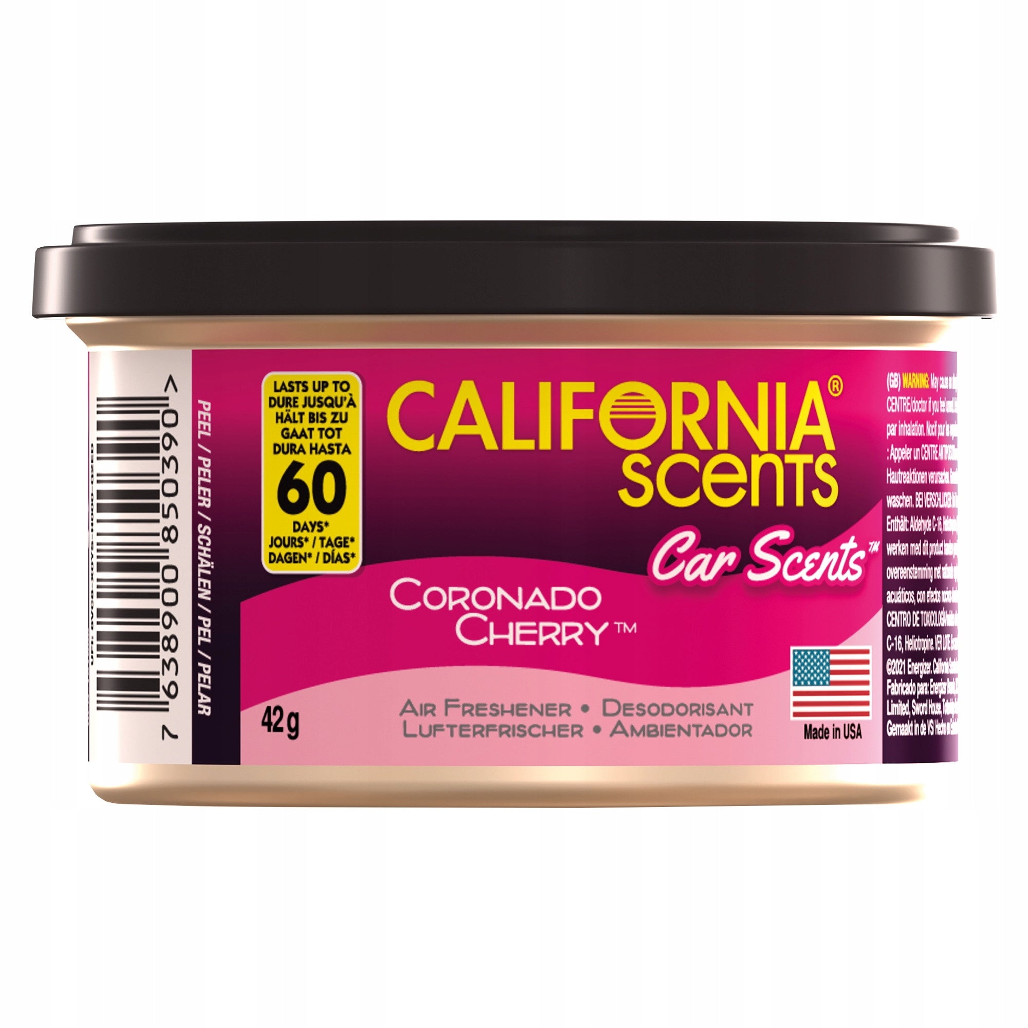 CALIFORNIA SCENTS CORONADO CHERRY FRAGRANCE CAN