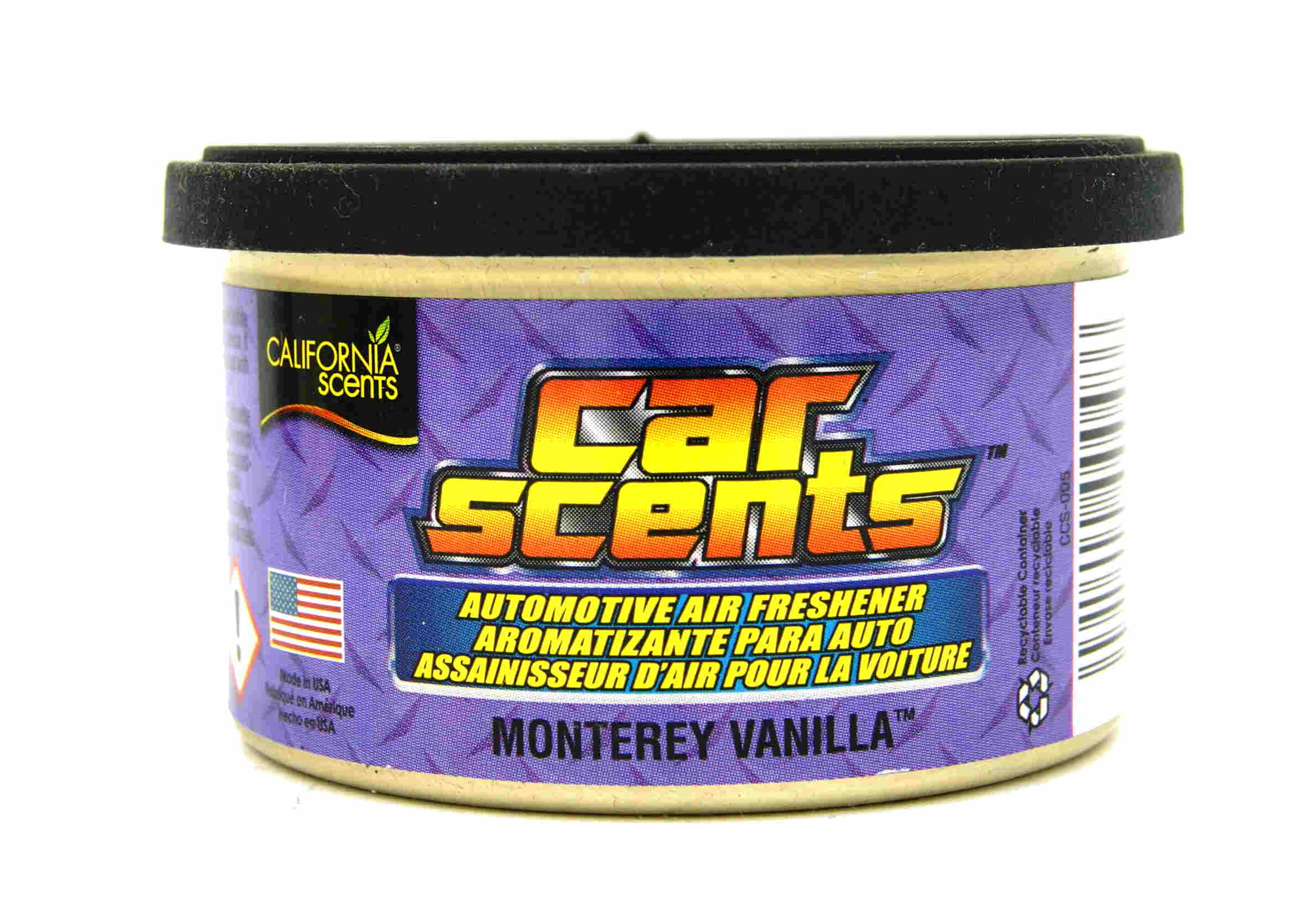 CALIFORNIA SCENTS FRAGRANCE CAN MONTEREY VANILLA