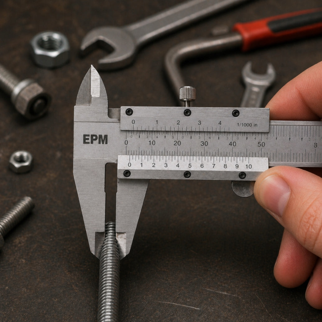 CALIPER 150MM 0,02MM STAINLESS STEEL PRECISION E-400-5001 EPM Maximum measurement range 150 mm