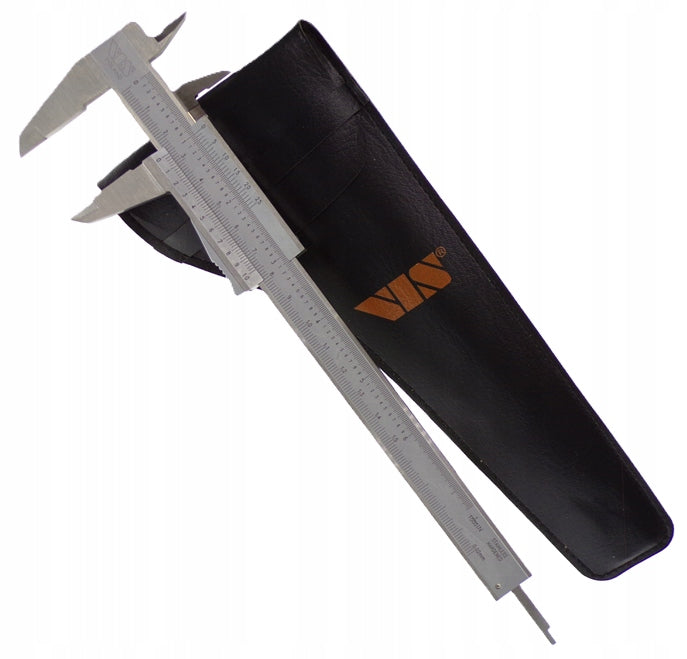 CALIPER 150mm 0,02 VIS NONIUS ANALOG READABLE BUTTON LOCK