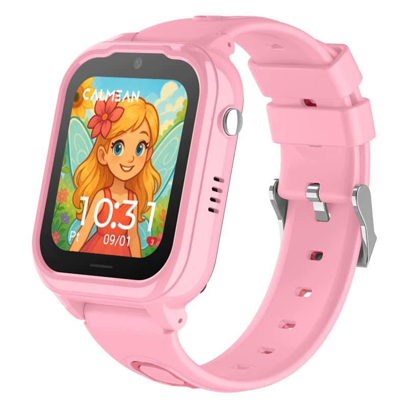 CALMEAN Smartwatch for Kids Video 2 GPS 4G Video Call SOS IP67