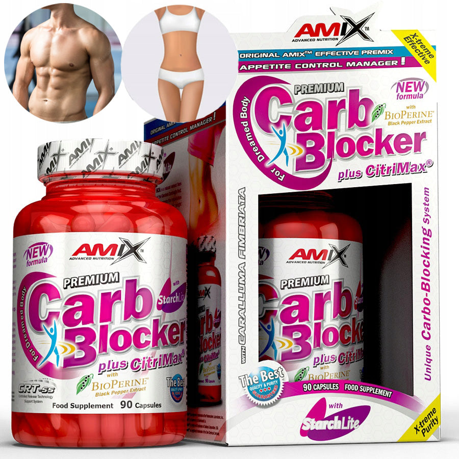 CALORIE BLOCKER, FAT BURNER - Amix Carb blocker tablets slimming Expiration date at least 1 year from the date of purchase