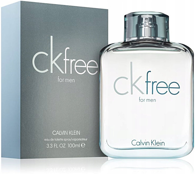 CALVIN KLEIN CK FREE EDT 100ML ORIGINAL Packaging status original