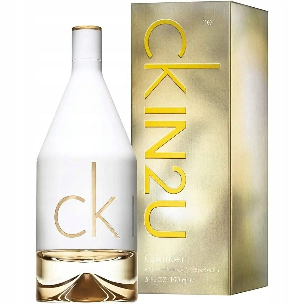 CALVIN KLEIN CK IN2U HER EAU DE TOILETTE WOMEN'S ORIGINAL PERFUME Packaging status original