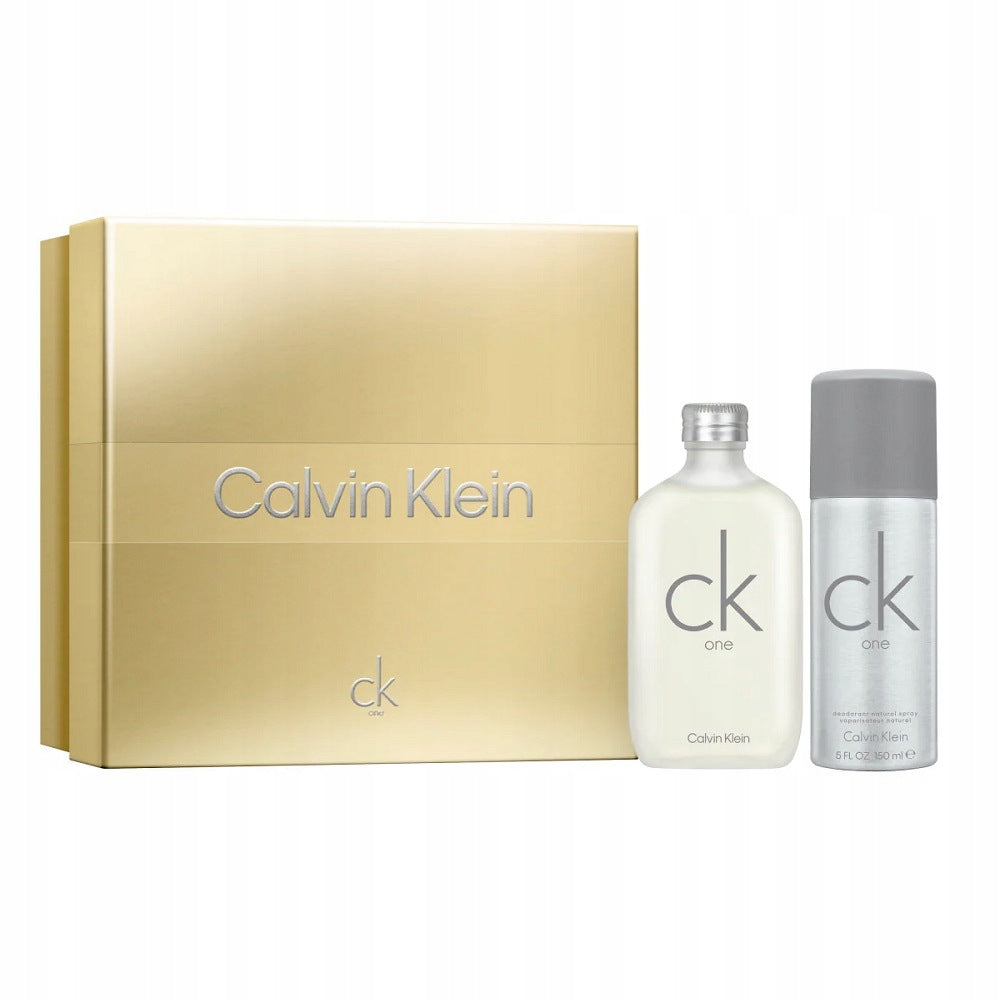 CALVIN KLEIN CK ONE EDT 100ml SPRAY + DEODORANT 150ml SPRAY