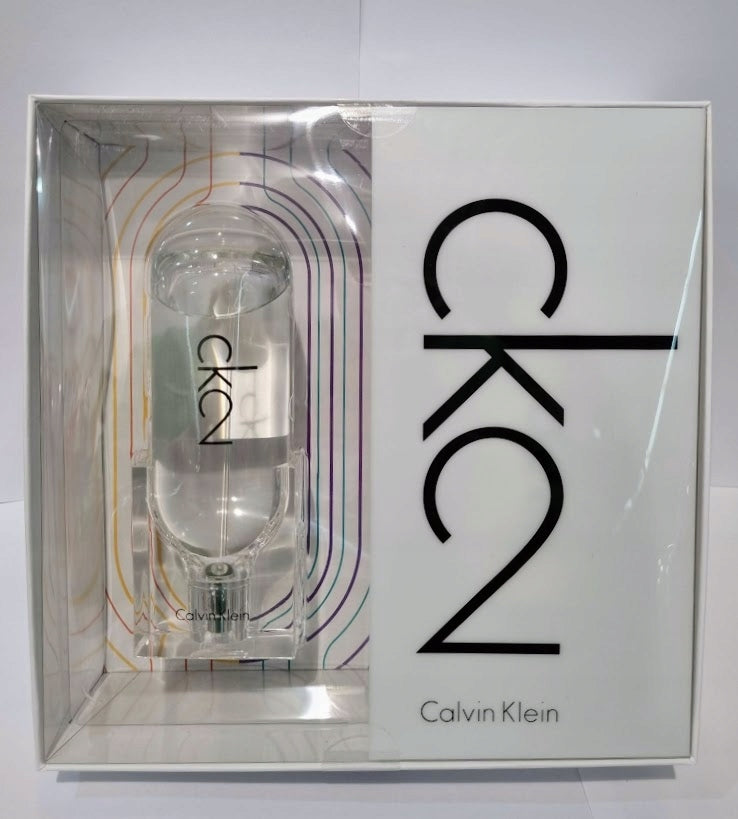 CALVIN KLEIN CK2 100 ML EDT unique 2016 YEAR Manufacturer code 3614220531991