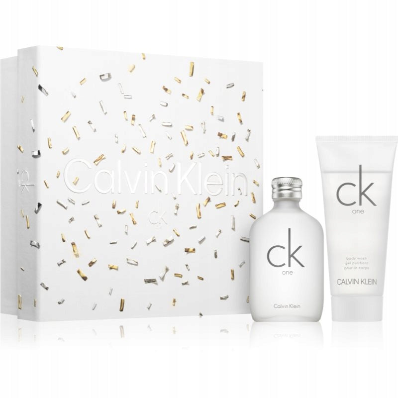 CALVIN KLEIN ONE set: eau de toilette unisex 50ml shower gel 100ml