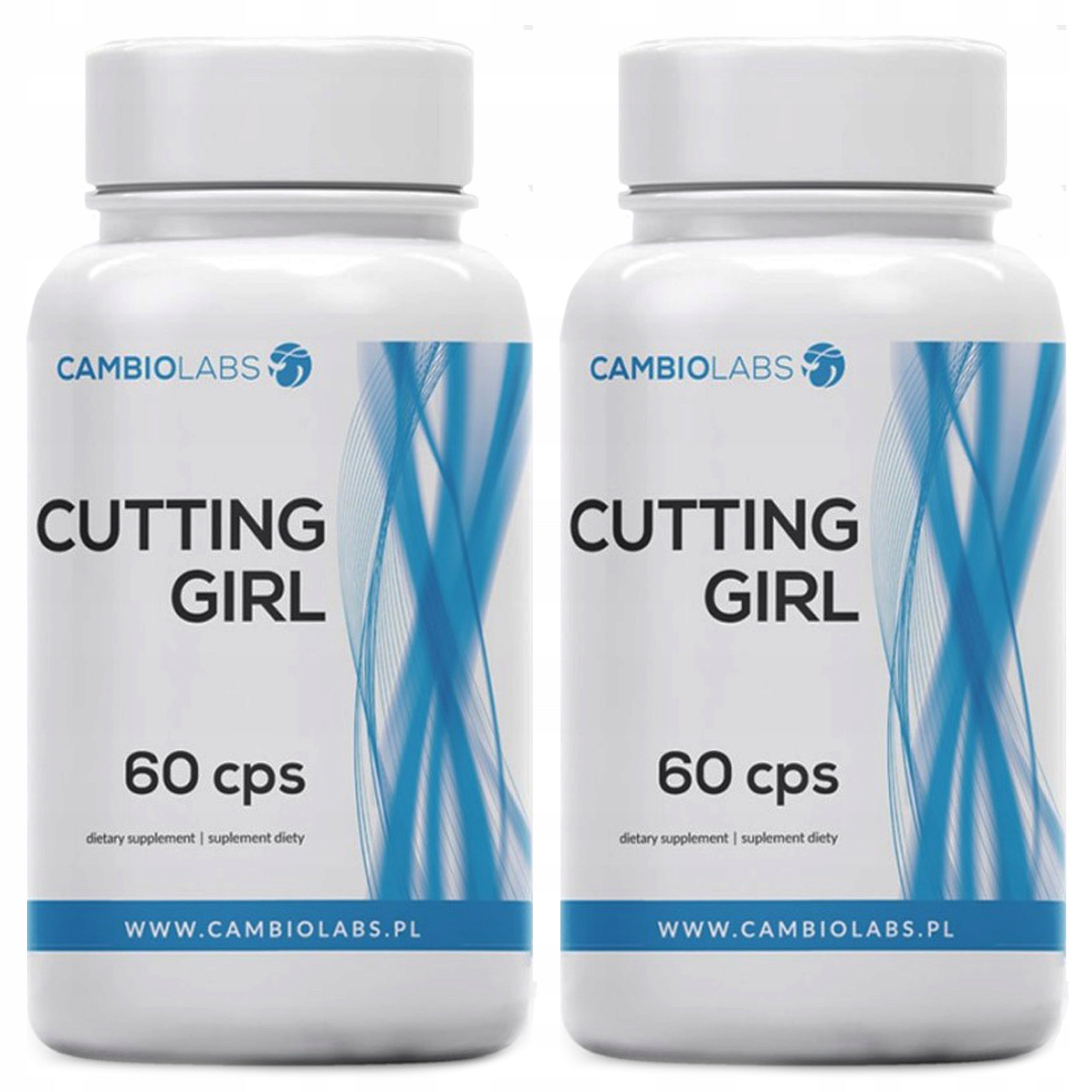 CAMBIOLABS CUTTING GIRL x2 slimming capsules for women slimming