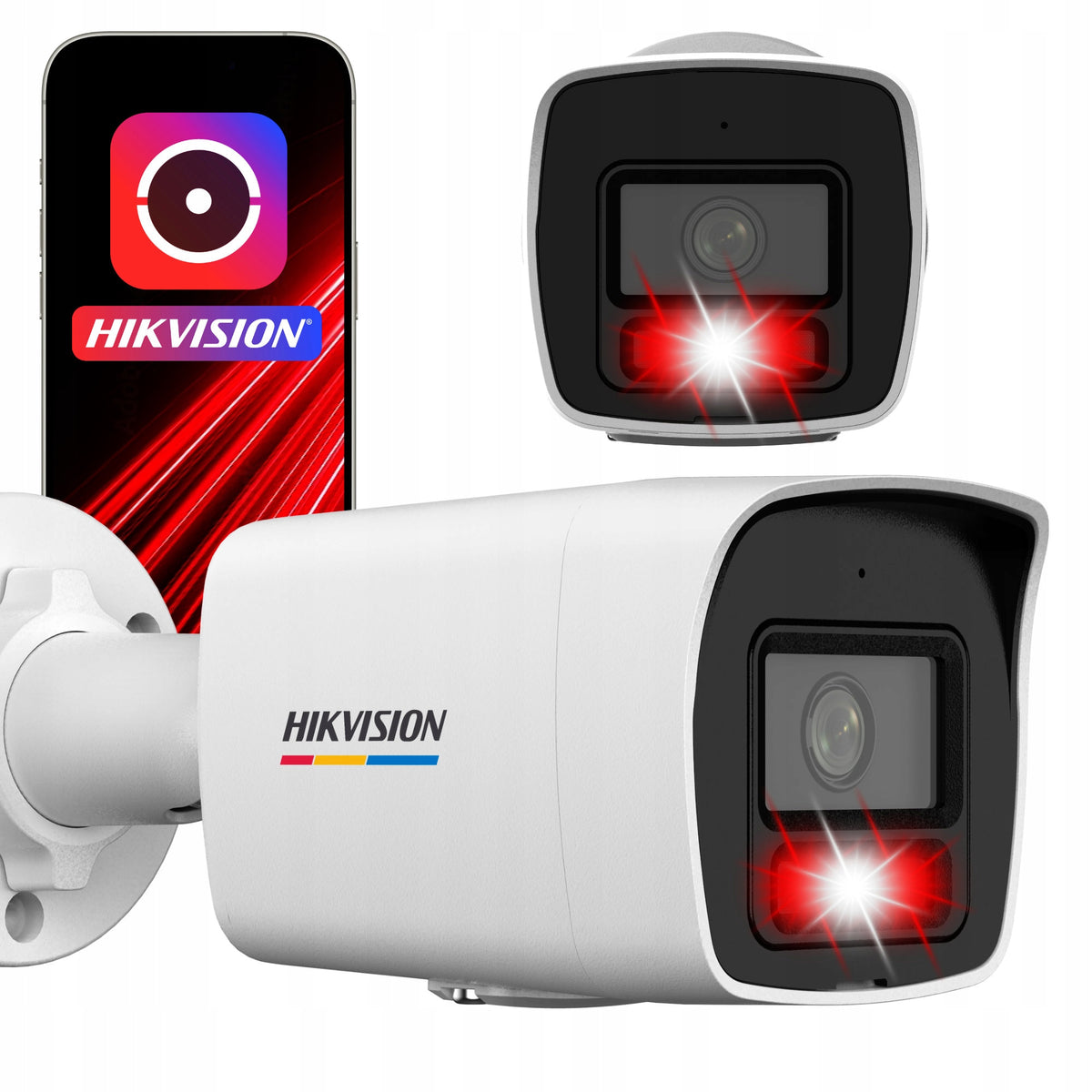 CAMERA 4x DS-2CD1047G3H-LIUF 4MPX DETECTION ACTIVE DETERRENCE HIKVISION Packaging status original
