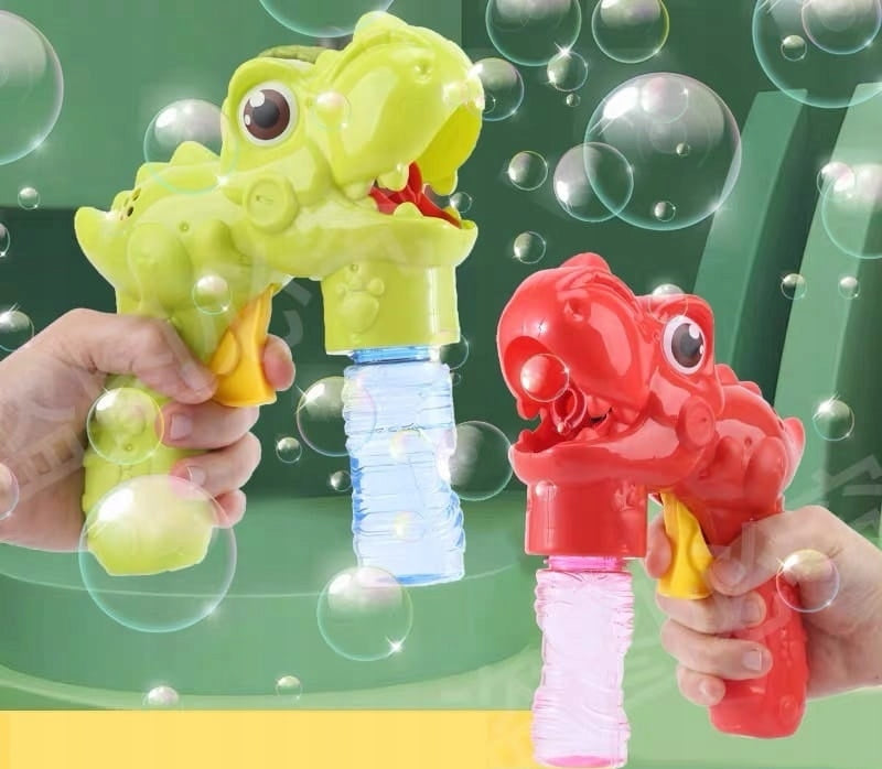 CAMERA BUBBLE GUN SOAP BUBBLE DINOSAUR Kid's age 3＋ years