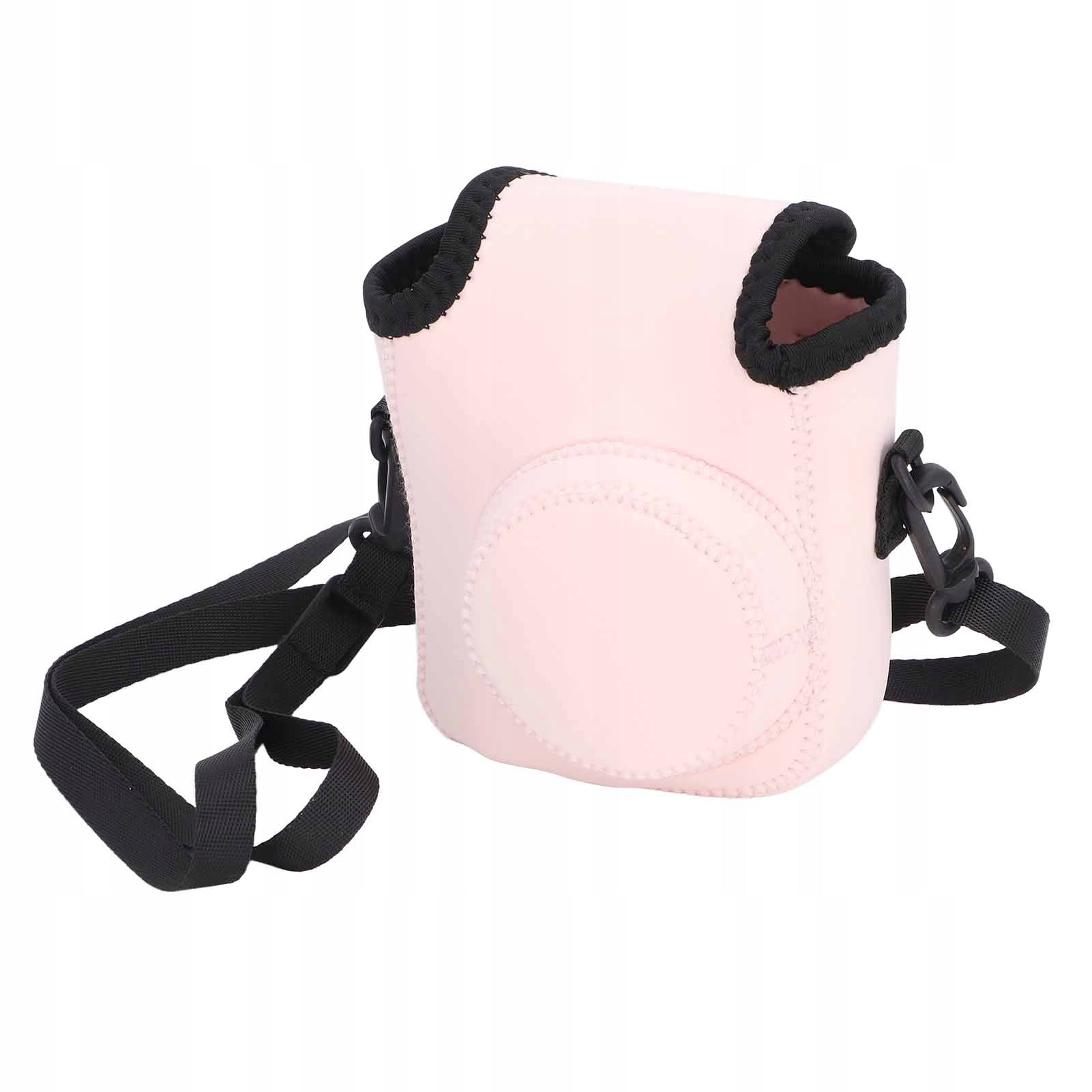 CAMERA CASE FOR INSTAX MINI 12 WITH SHOULDER STRAP PINK Packaging status original
